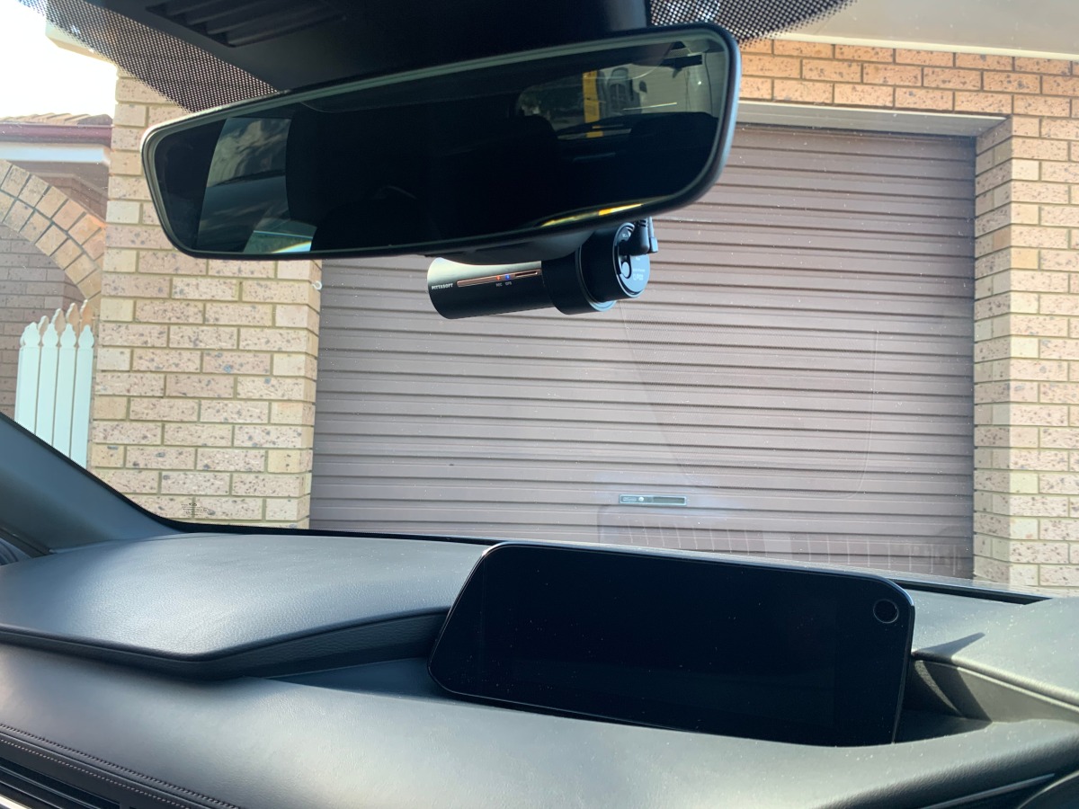 Mazda3 2020 BlackVue DR900S2CH Dash Cameras Creative Installations