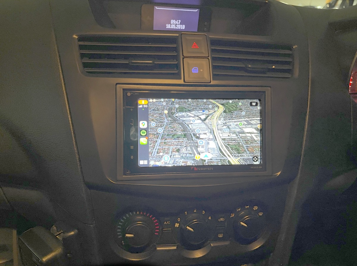 BT50 2015 Nakamichi NA3625W6 Head Unit Creative Installations