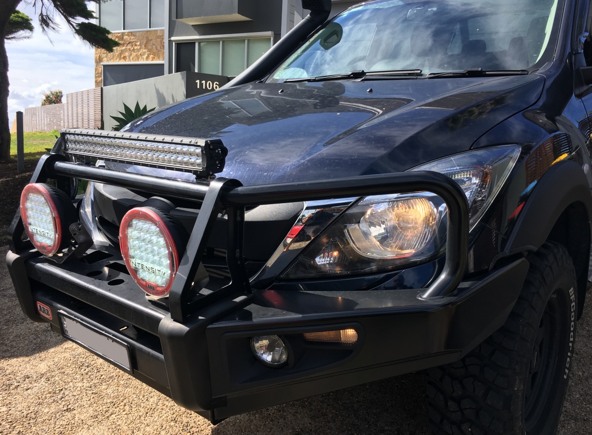 BT50 2017 28" STEDI ST4K Double Row LED Light Bar Creative Installations