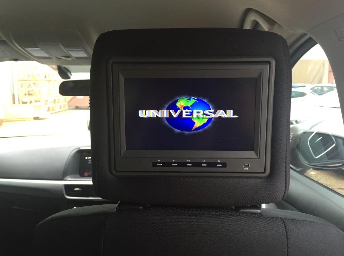 CX5 2016 9" Headrest DVD Players Creative Installations