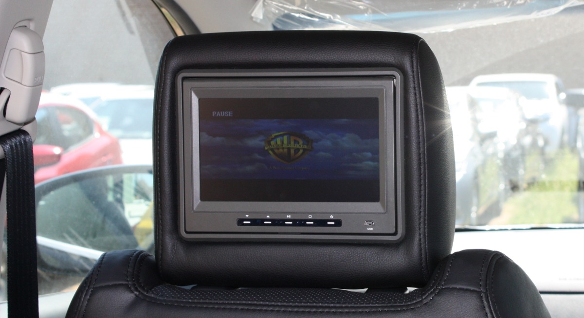 CX9 2015 9" Headrest DVD Players Creative Installations