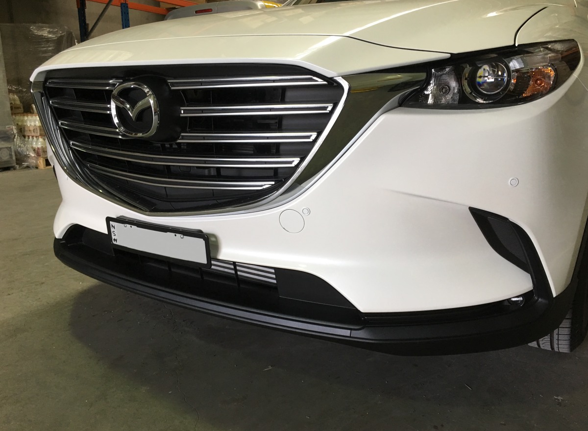 CX9 2017 Front Parking Sensors Creative Installations