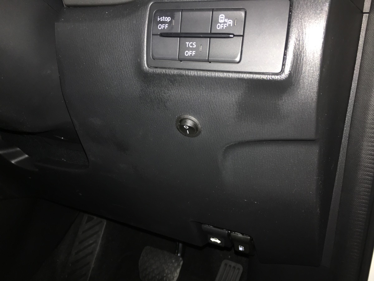 CX9 2017 Front Parking Sensors Creative Installations