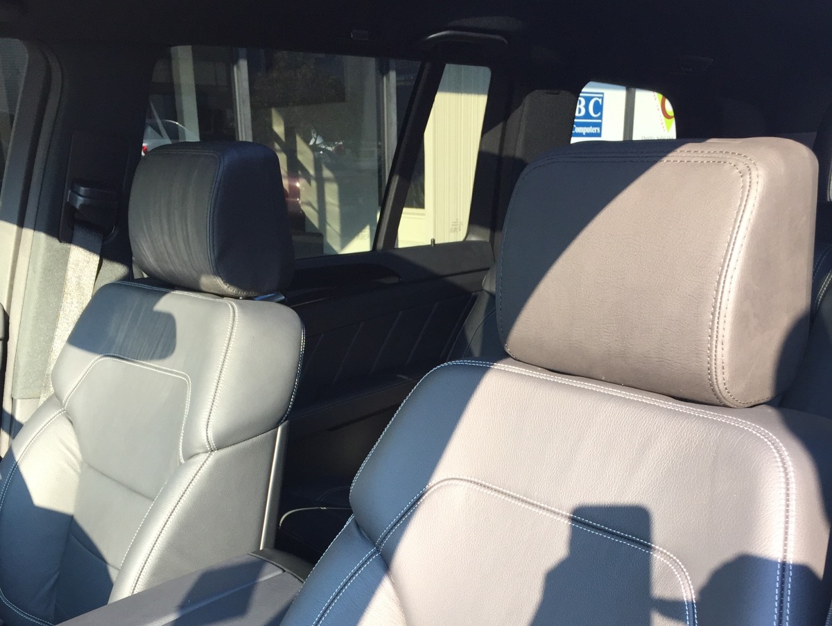 GL350 2015 9" Headrest DVD Players Creative Installations