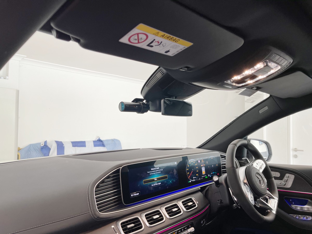 GLE 63 S AMG 2021 BlackVue DR900X2CH Dash Cameras Creative Installations