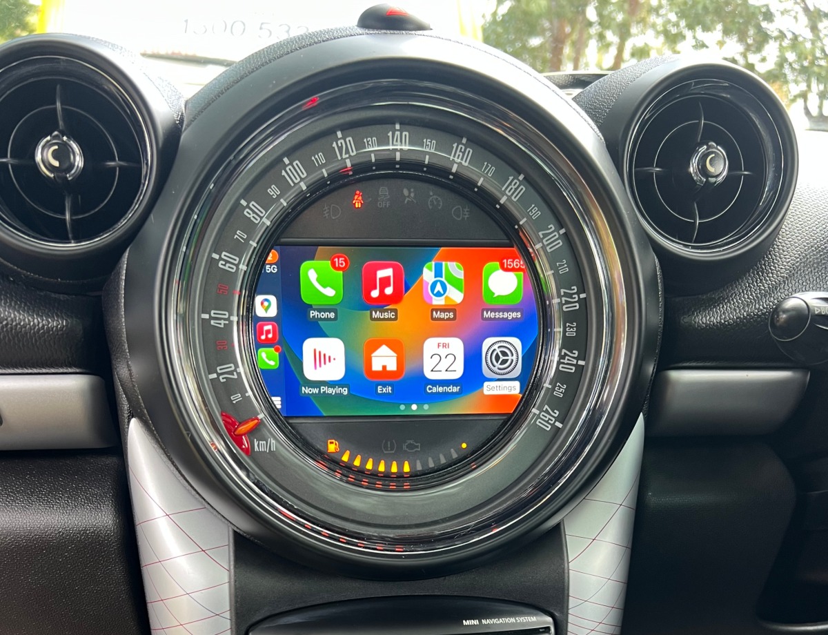 Countryman 2016 Apple CarPlay Upgrade Creative Installations