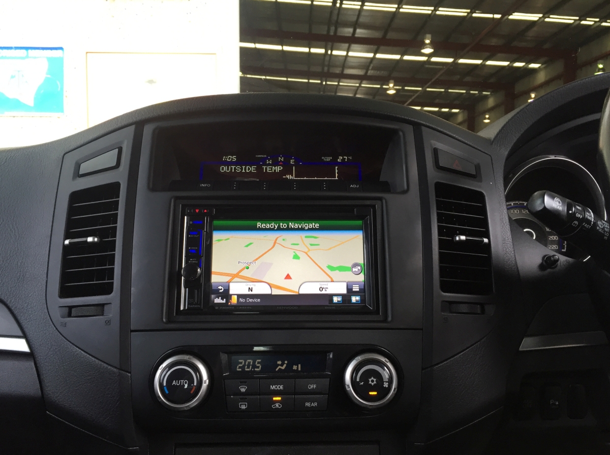 Pajero 2014 Kenwood DNX4150BT GPS Navigation System Creative