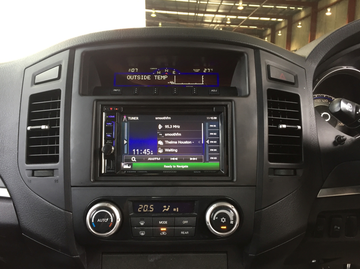 Pajero 2014 Kenwood DNX4150BT GPS Navigation System Creative