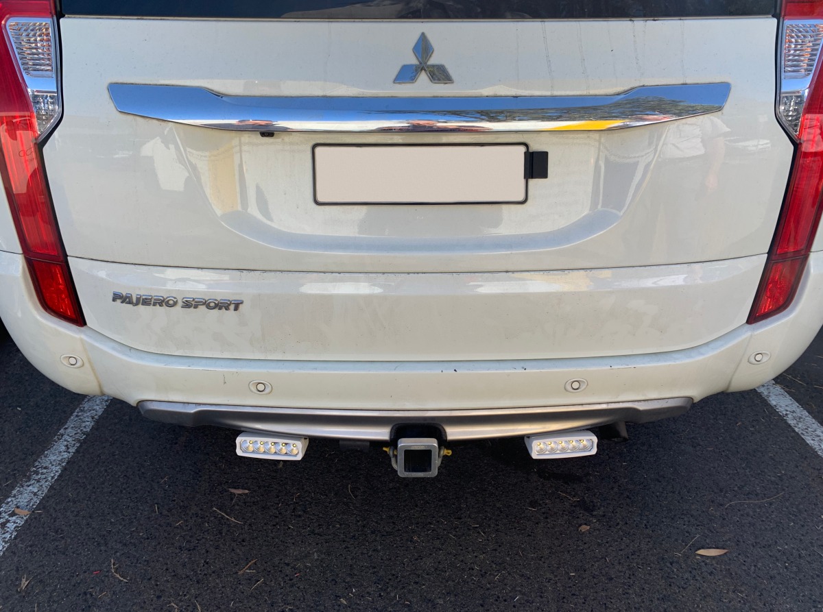 Pajero Sport 2017 STEDI LED Reverse Light Bars Creative Installations