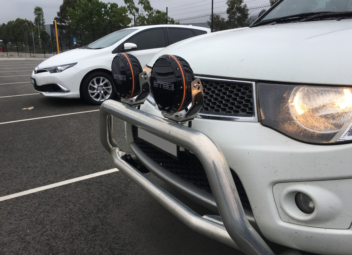 Triton 2012 STEDI TypeX Sport LED Driving Lights Creative Installations