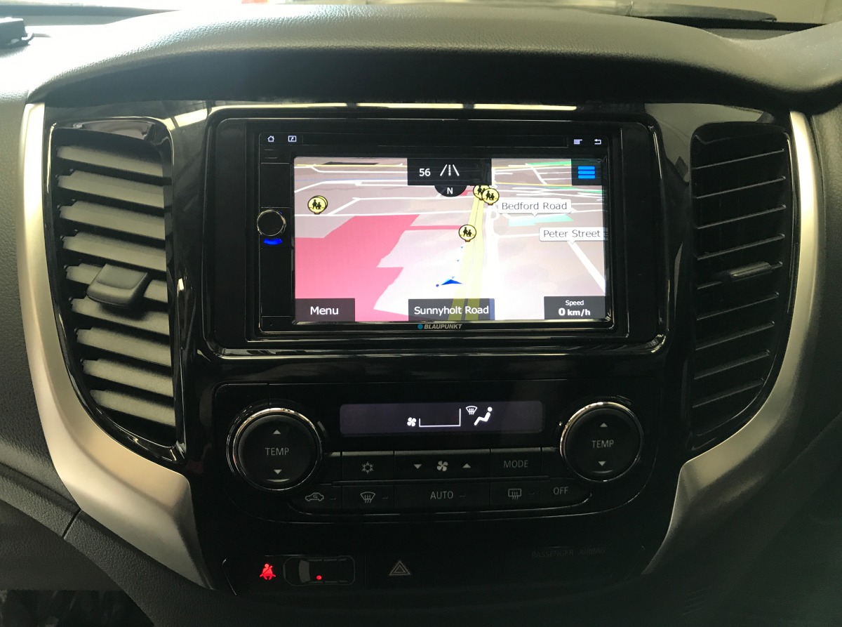 Triton 2017 Blaupunkt Cape Town 940 Sat Nav Creative Installations