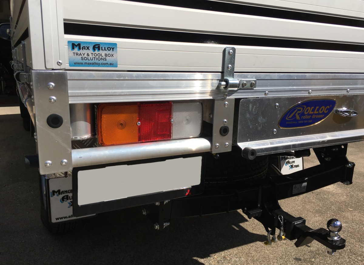 Triton 2019 Reverse Parking Sensors on Alloy Tray Beeping Creative