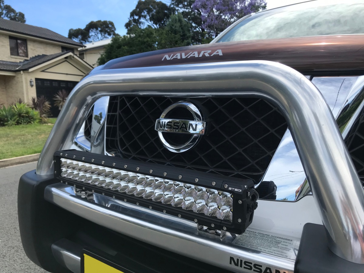 Navara 2014 22" STEDI ST4K Double Row LED Light Bar Creative