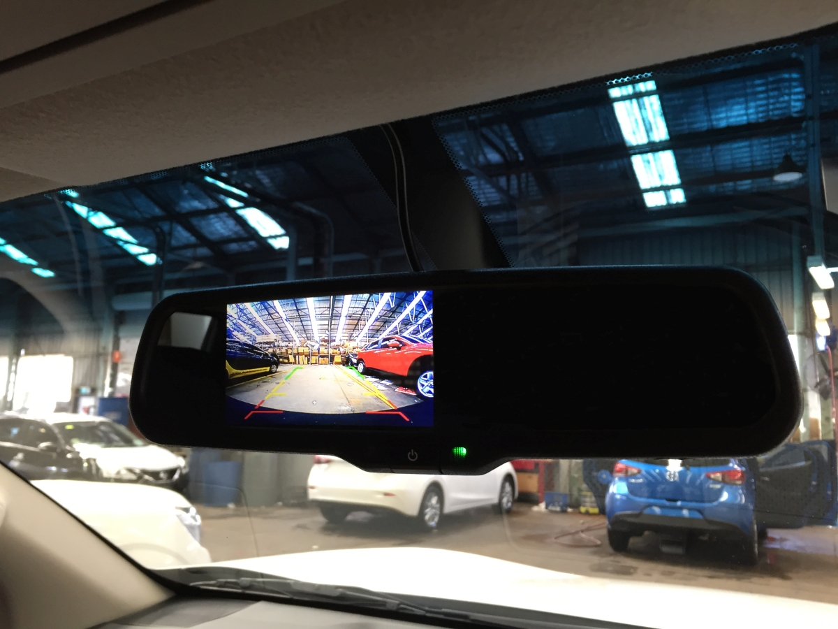 Navara 2016 Replacement Reverse Mirror Monitor Creative Installations