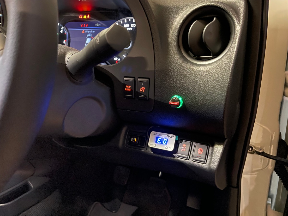 Navara 2021 REDARC Electric Brake Controller Creative Installations