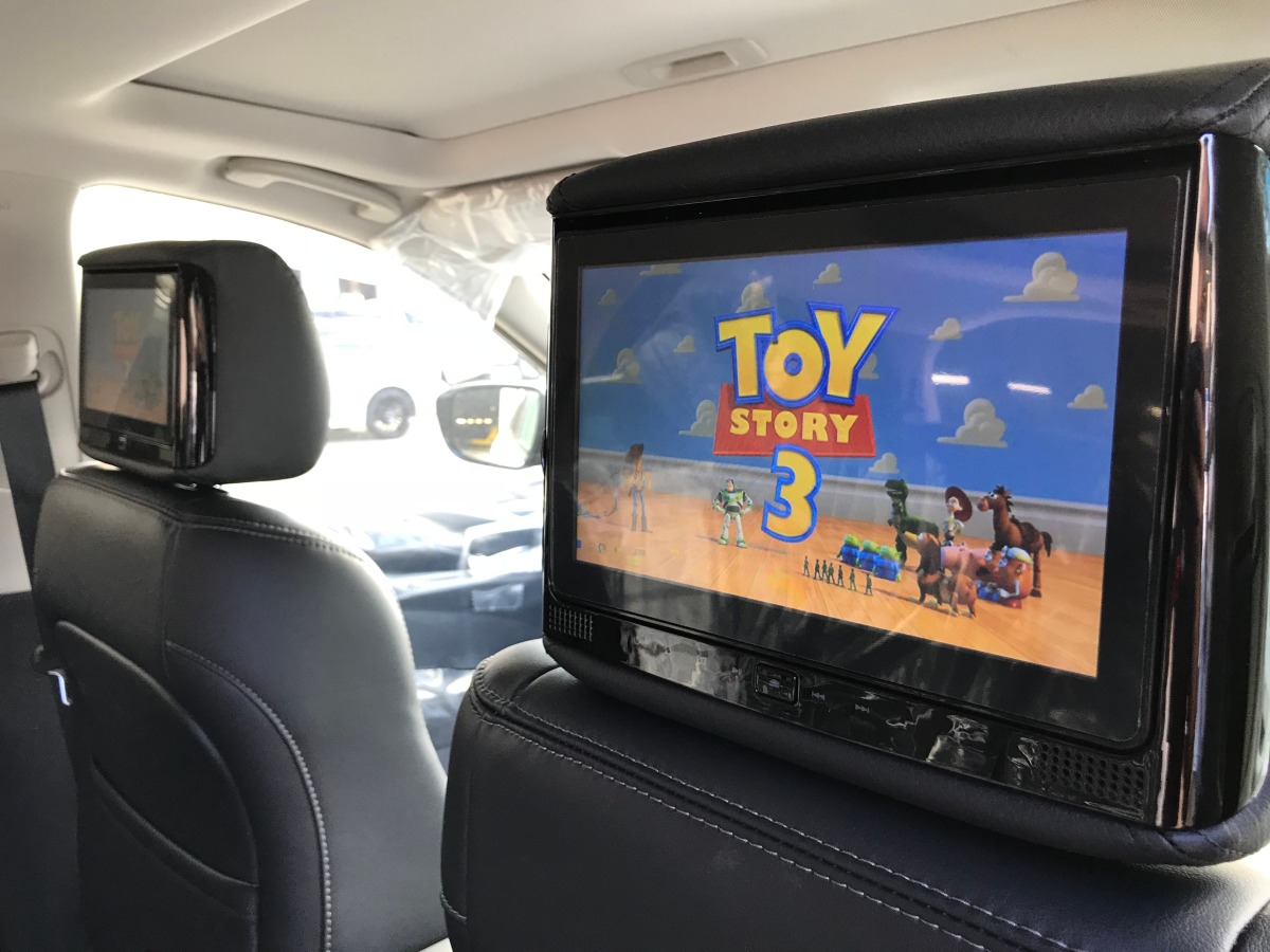 Pathfinder 2018 9" Headrest DVD Players Creative Installations