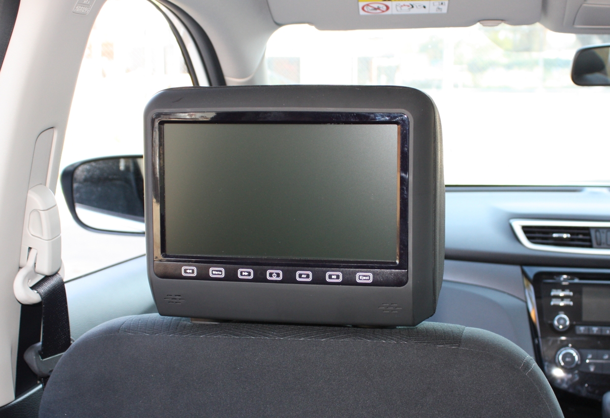 XTrail 2015 9" Headrest DVD Players Creative Installations