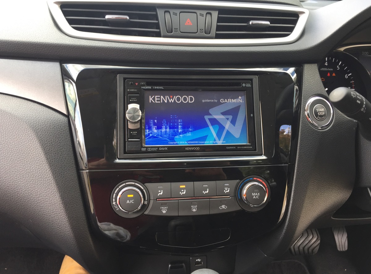 XTrail 2015 Kenwood DNX5350DAB Sat Nav Creative Installations