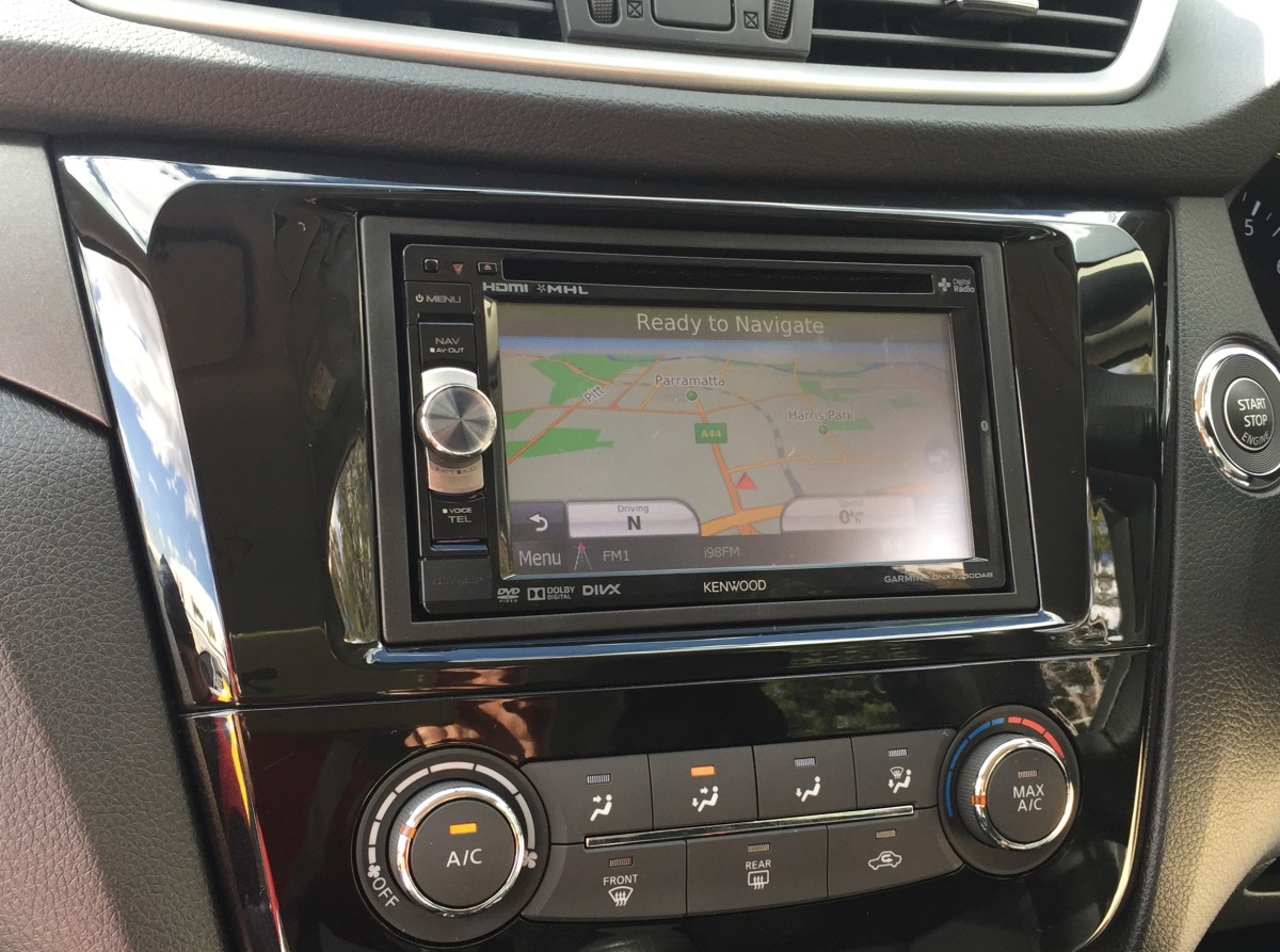XTrail 2015 Kenwood DNX5350DAB Sat Nav Creative Installations