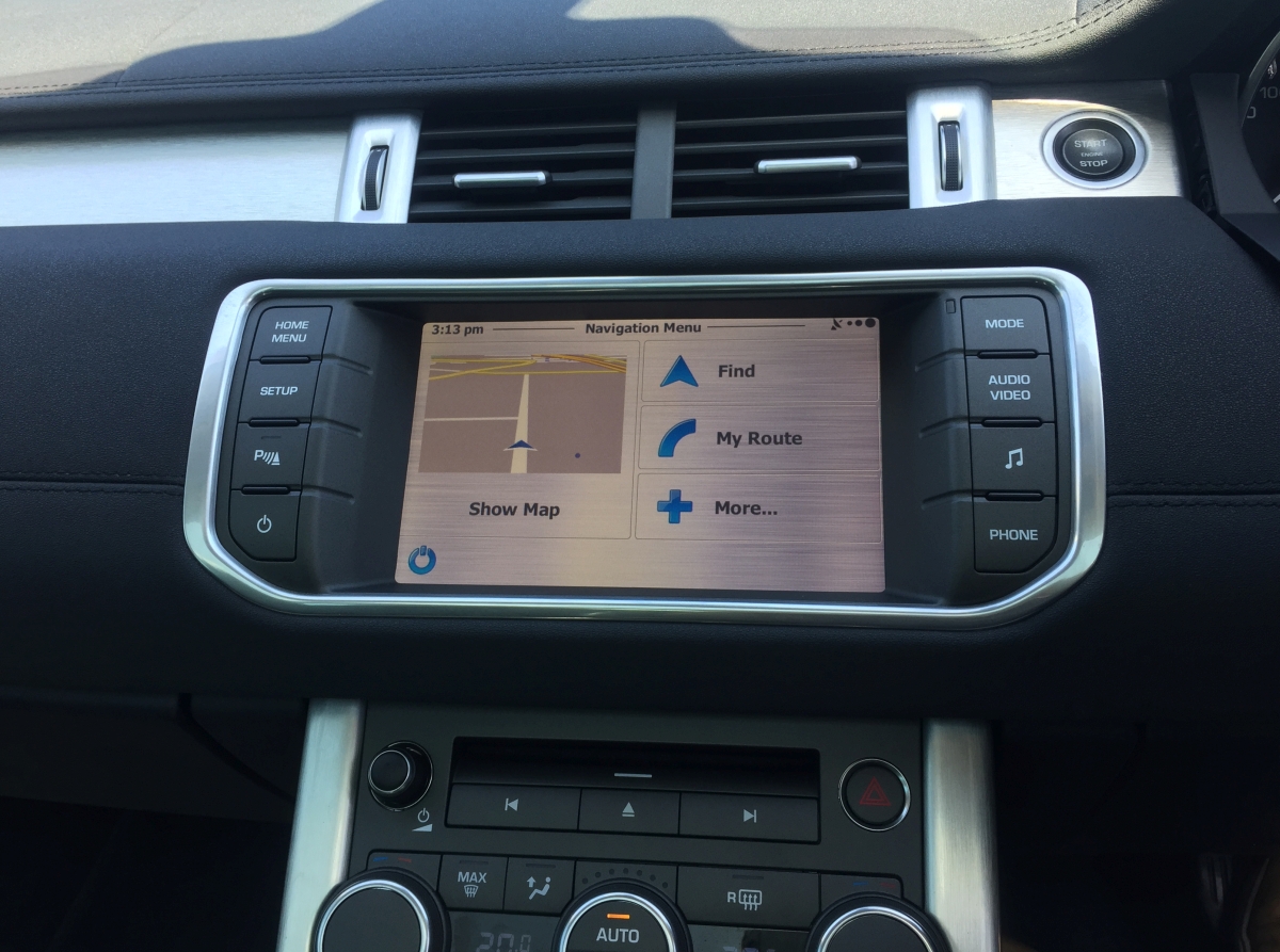 Range Ranger Evoque 2016 Integrated GPS Navigation System Creative