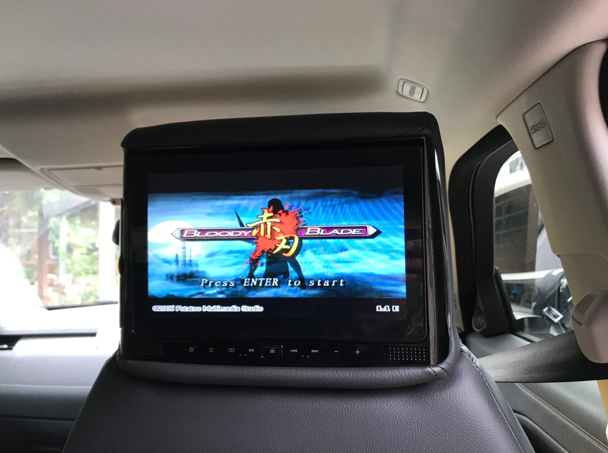 Range Rover Evoque 2017 9" Headrest DVD Players Creative Installations