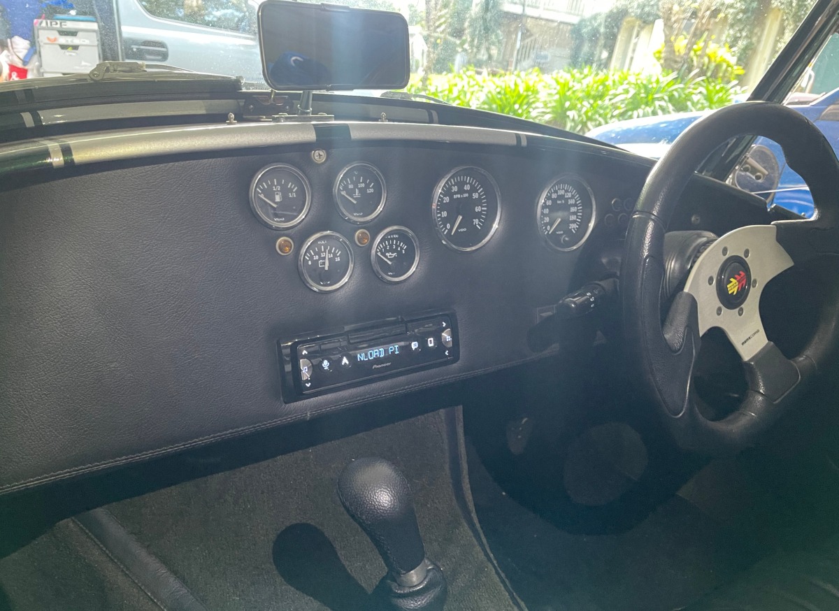 Shelby Cobra Pioneer SPHC10BT Car Stereo Creative Installations
