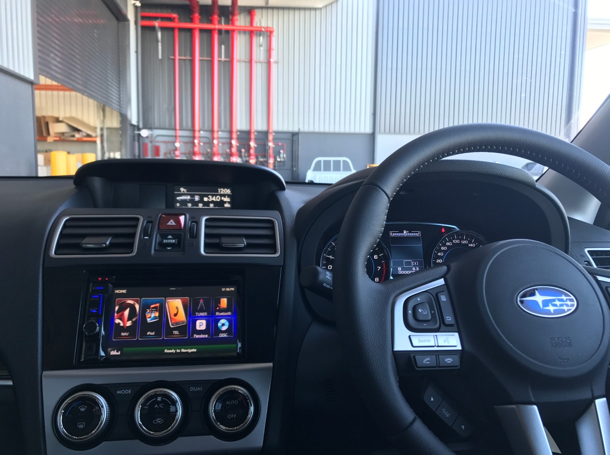 Forester 2017 DNX4150BT GPS Navigation System Creative Installations