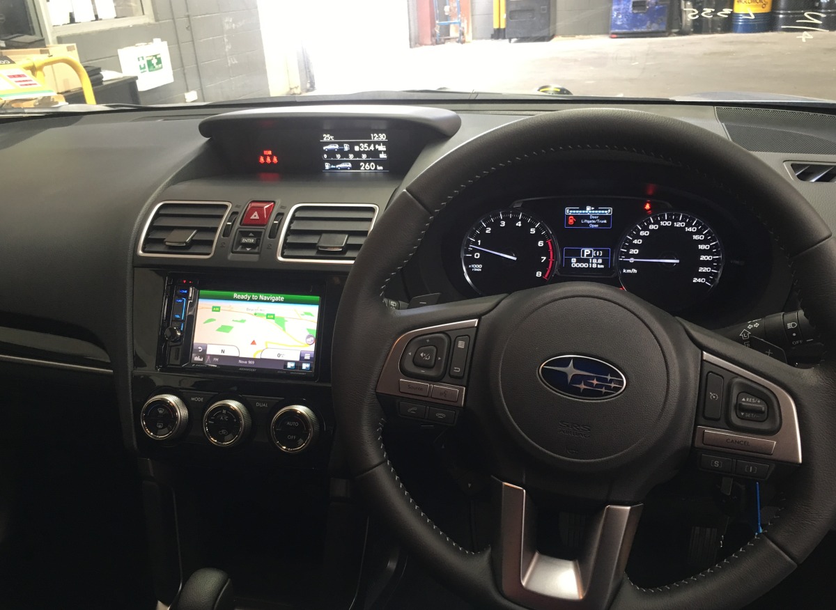 Forester 2018 DNX4150BT GPS Navigation System Creative Installations