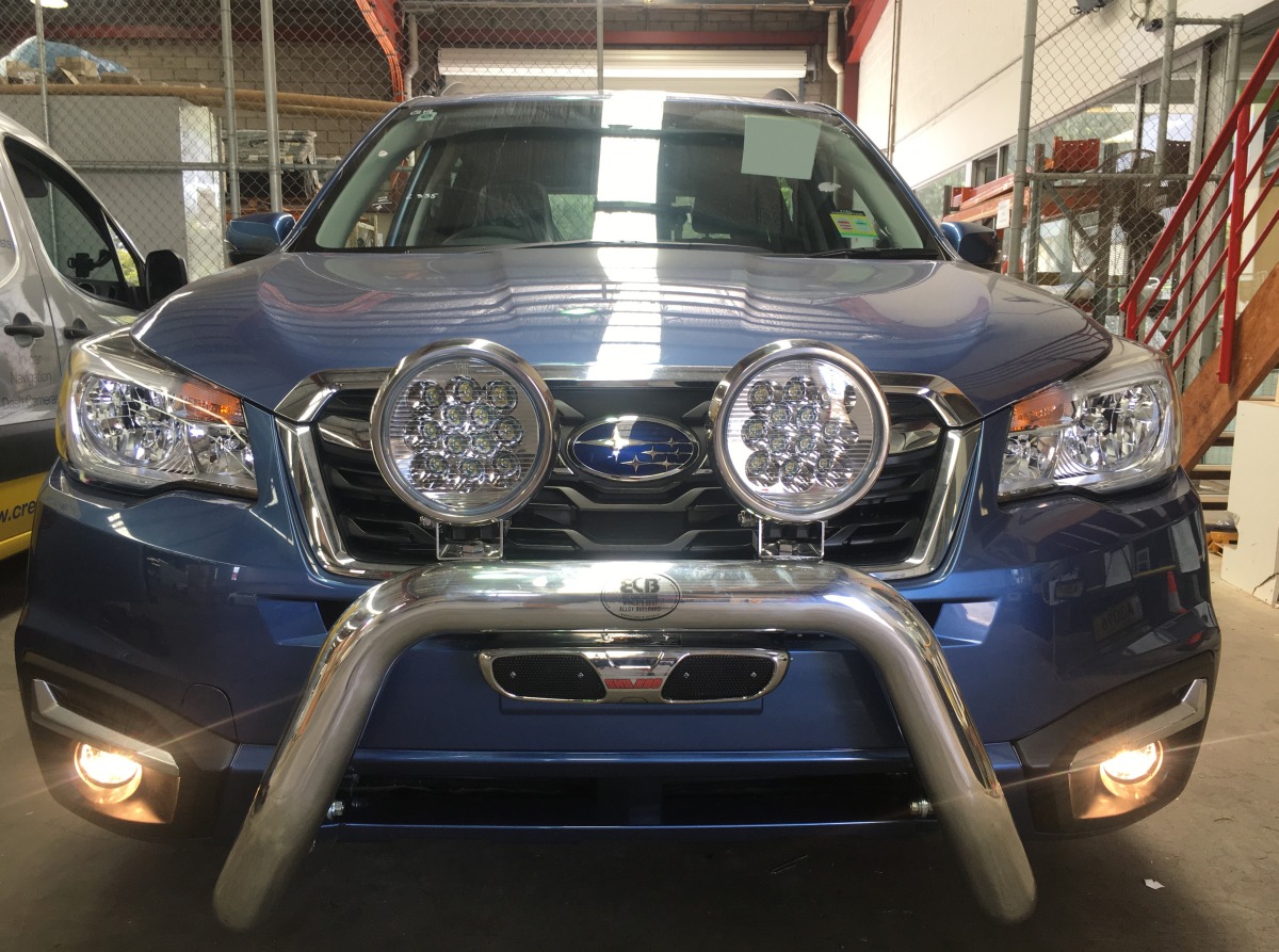 Forester 2018 Peak Lighting Raider Led Driving Lights On
