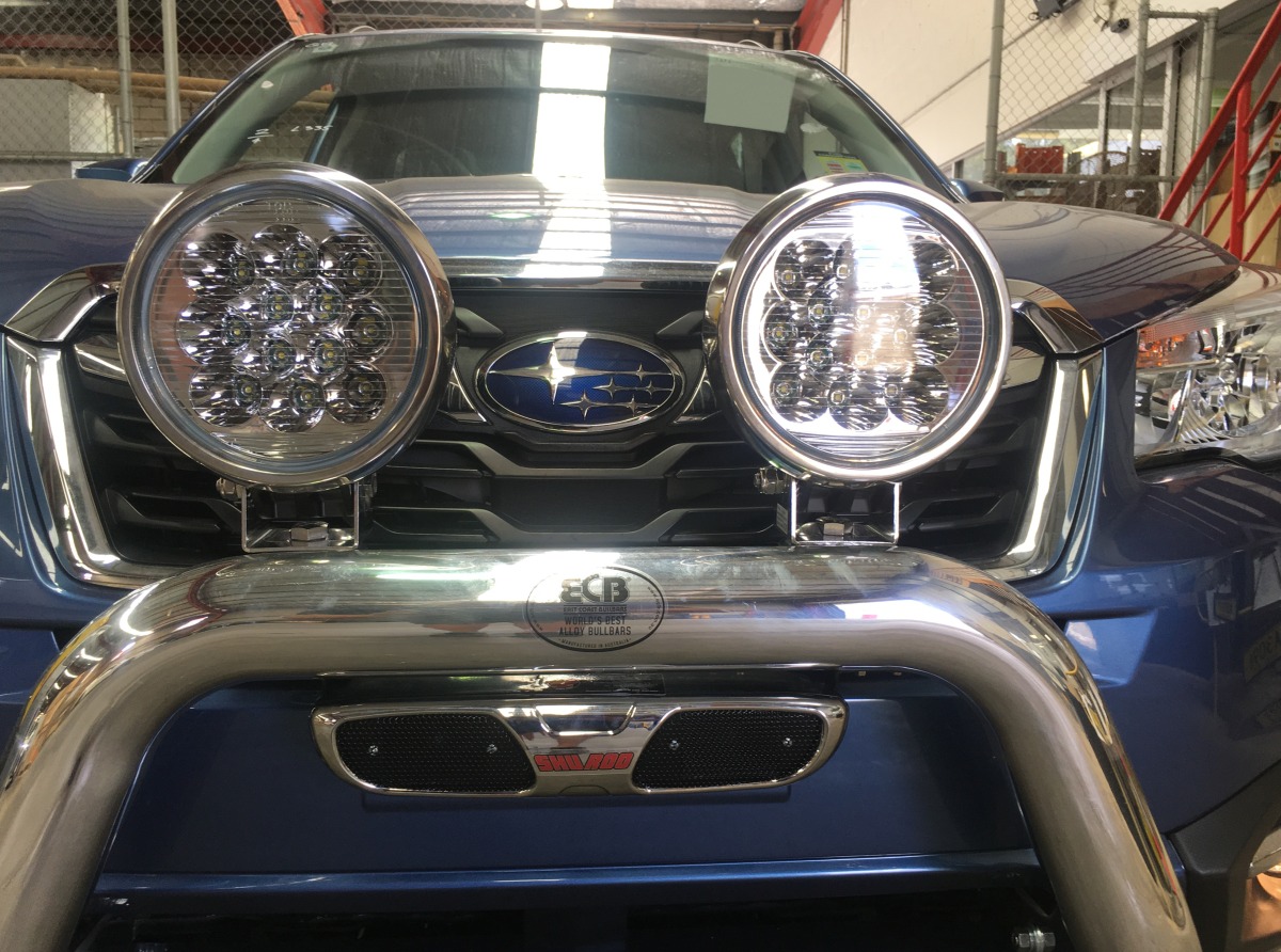 Forester 2018 Peak Lighting Raider Led Driving Lights On
