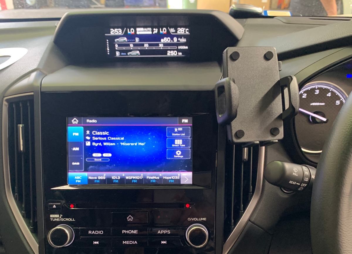 Forester 2019 Universal Car Phone Holder Creative Installations