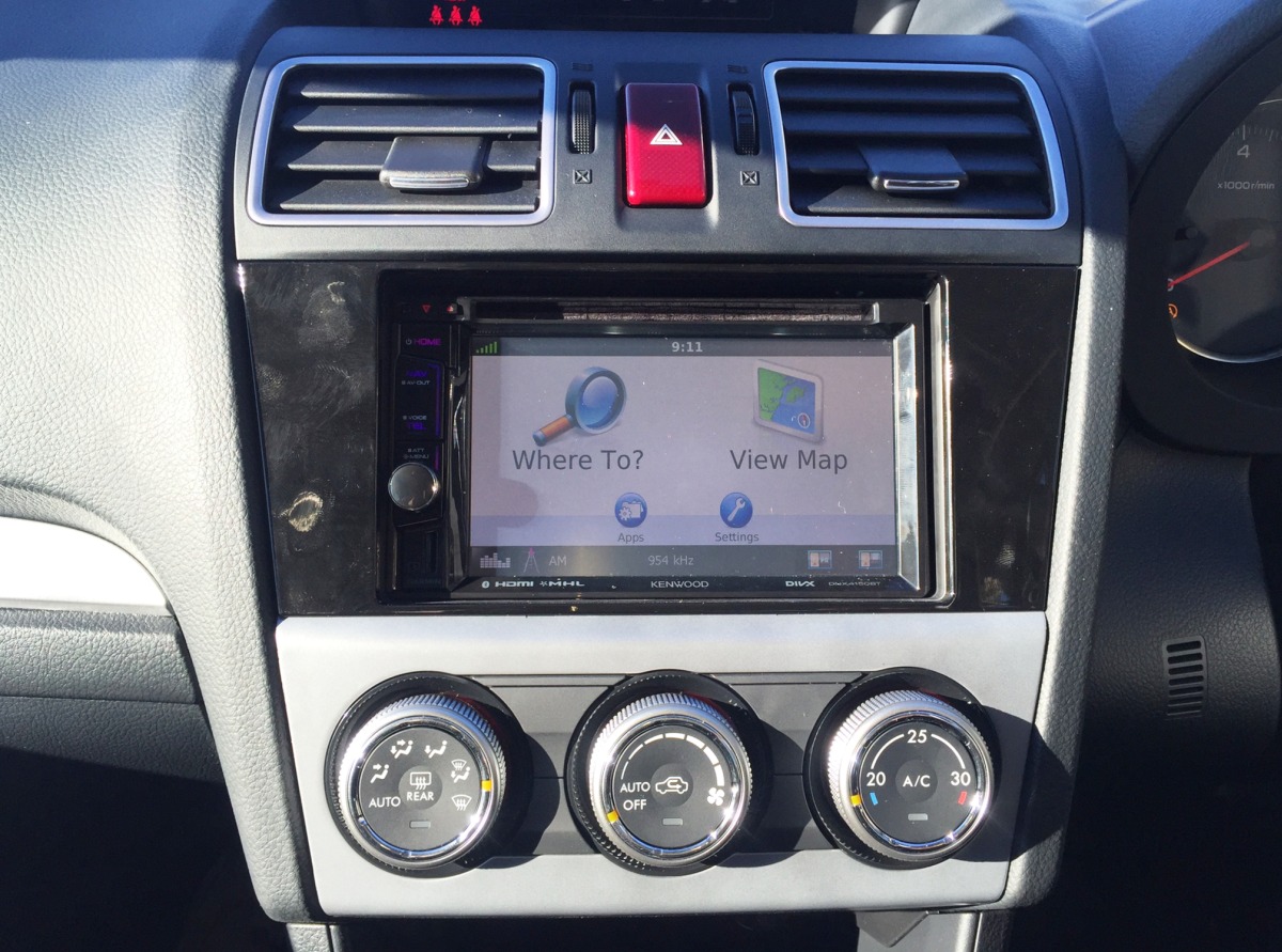 Impreza 2016 DNX4150BT GPS Navigation System Creative Installations