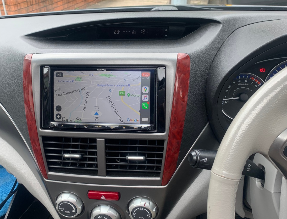 WRX 2011 Kenwood DMX8520DABS Head Unit Creative Installations