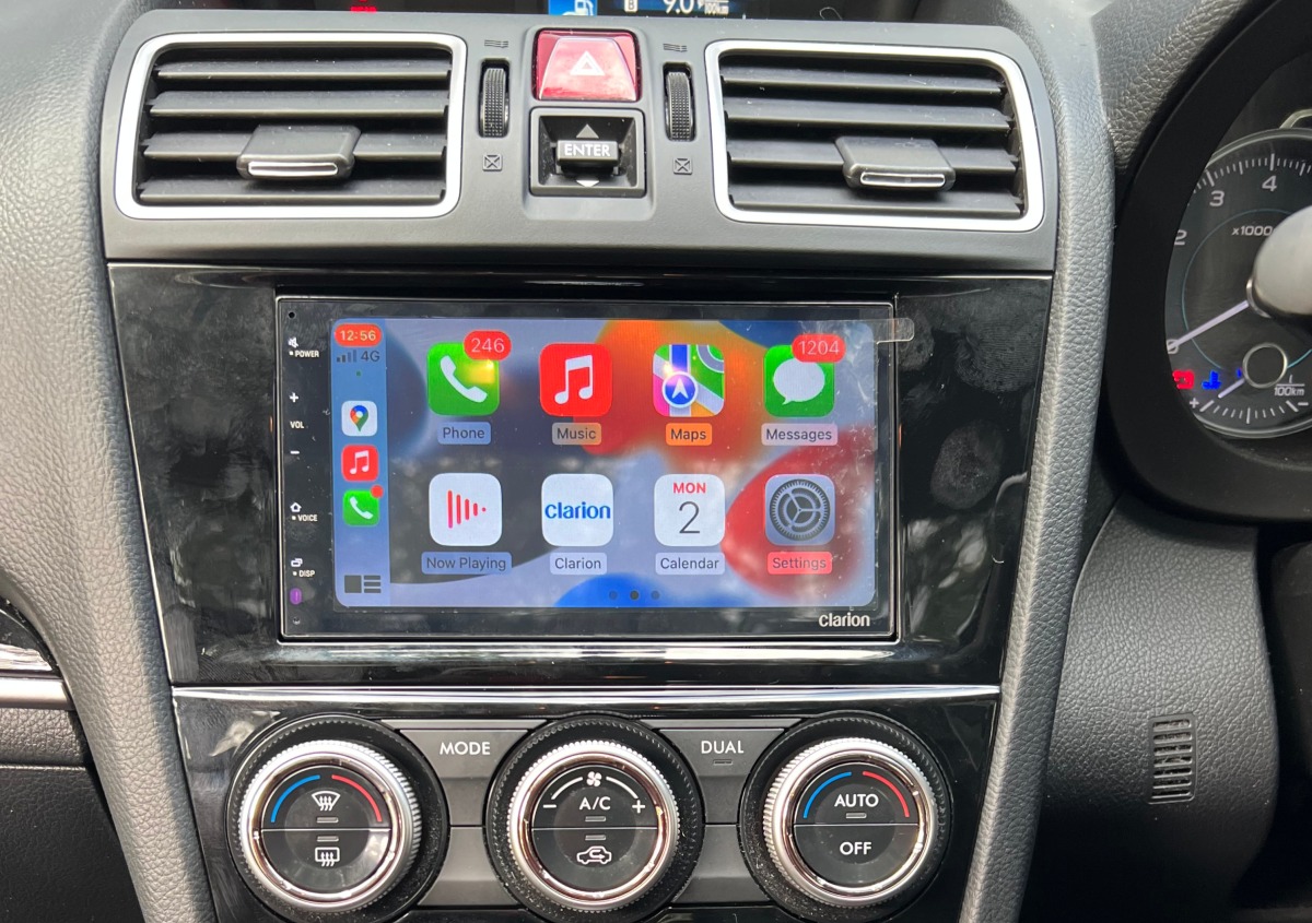 XV 2015 Clarion FX450 Head Unit Creative Installations