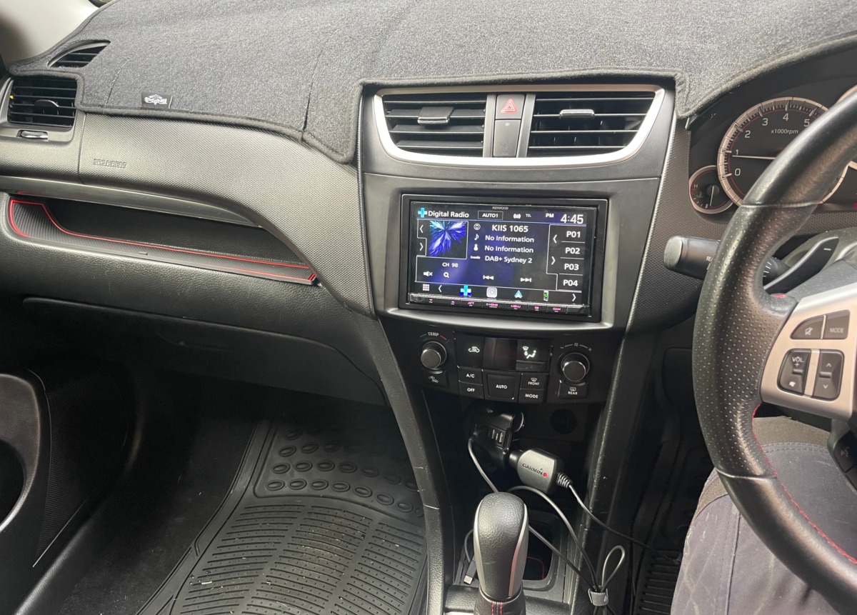 Swift 2012 Kenwood DMX8520DABS Head Unit Creative Installations