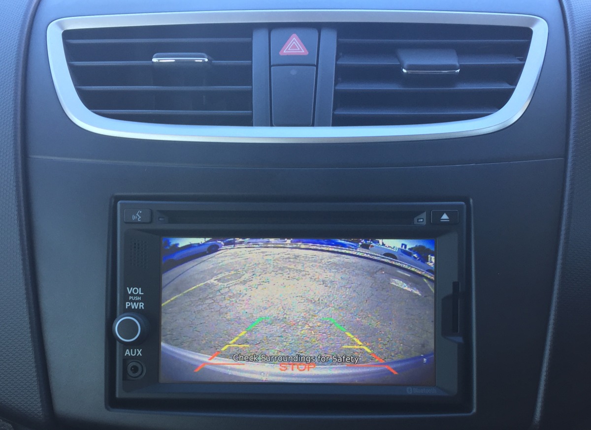 Swift 2015 Integrated Reverse Camera Creative Installations