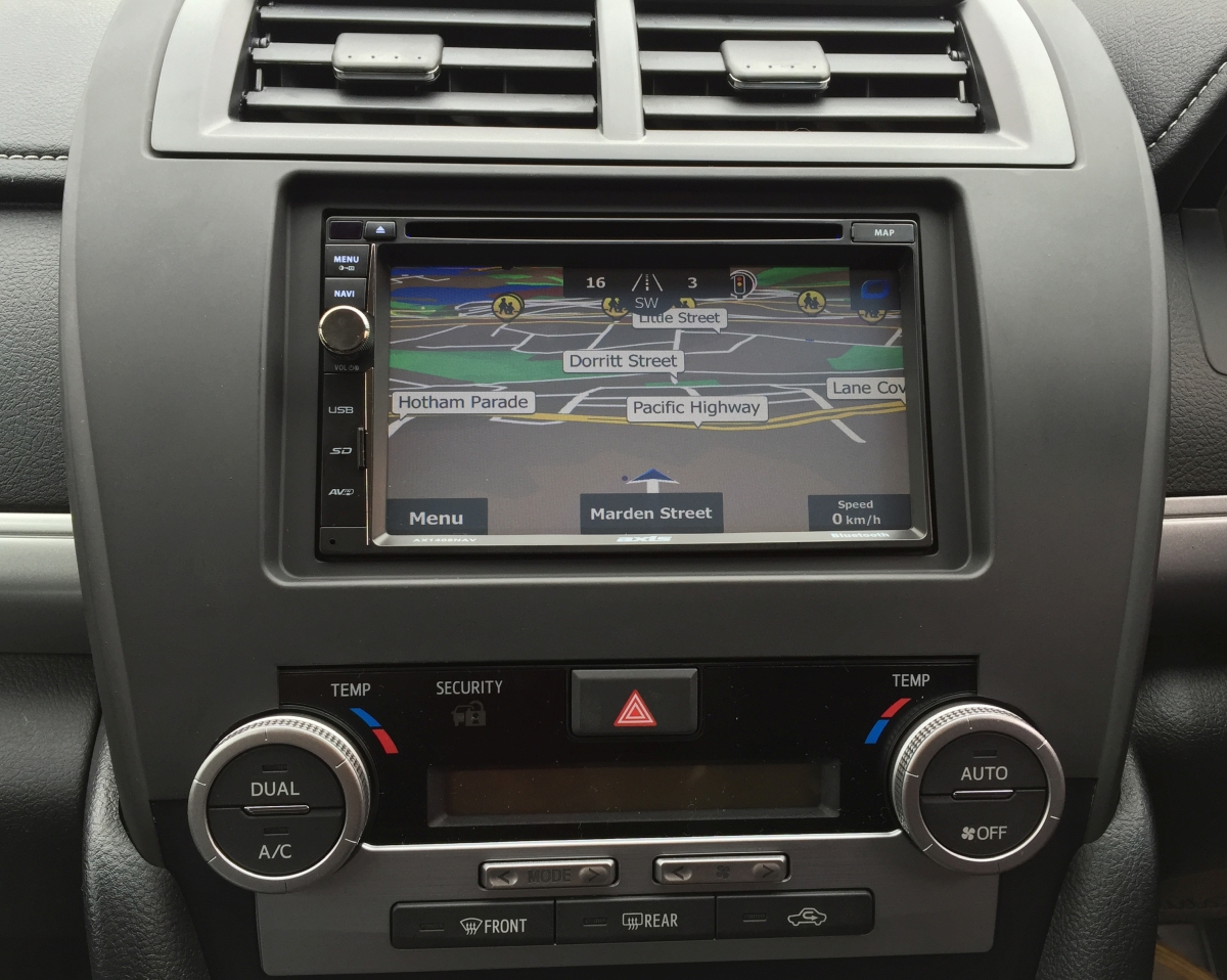 2015 toyota camry navigation system