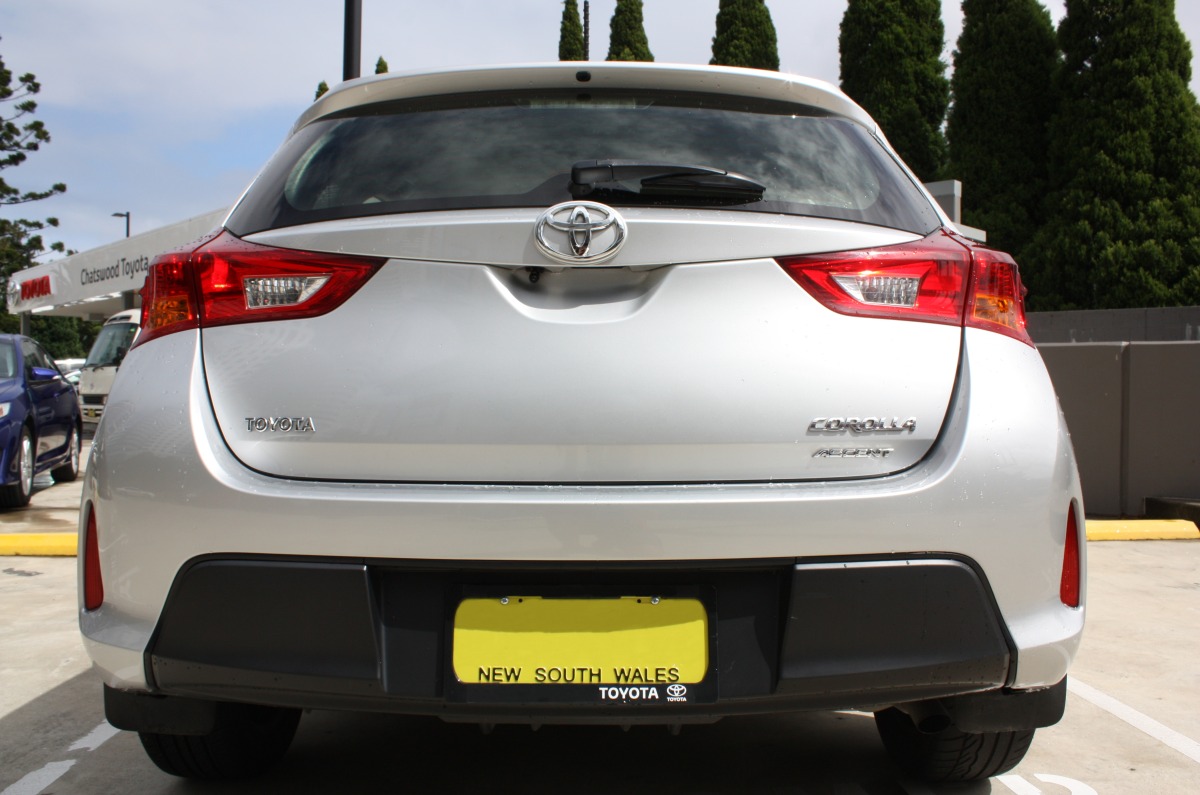 Corolla Hatch 2013 Reverse Camera Creative Installations