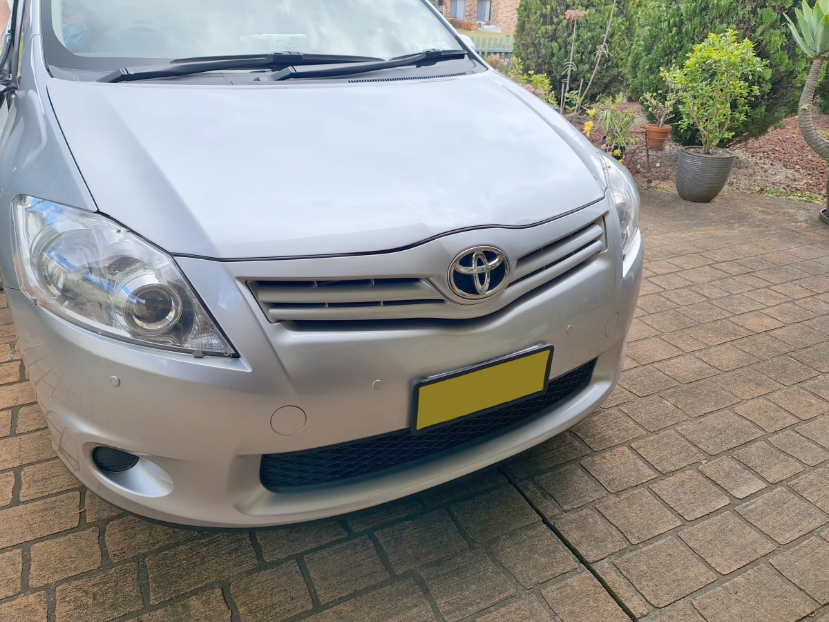 Corolla 2010 Front Parking Sensors Creative Installations