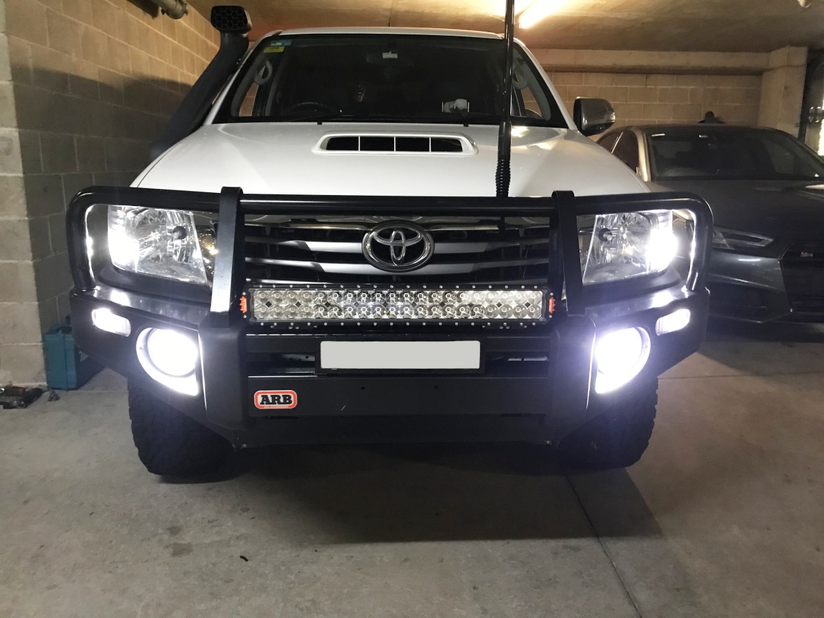 HiLux 2015 28.2" STEDI ST3303 Pro Double Row LED Light Bar Creative