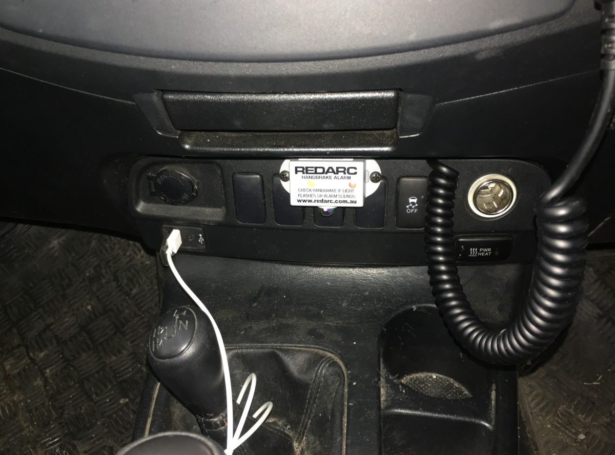 HiLux 2015 REDARC HBA1224 Handbrake Alarm | Creative Installations