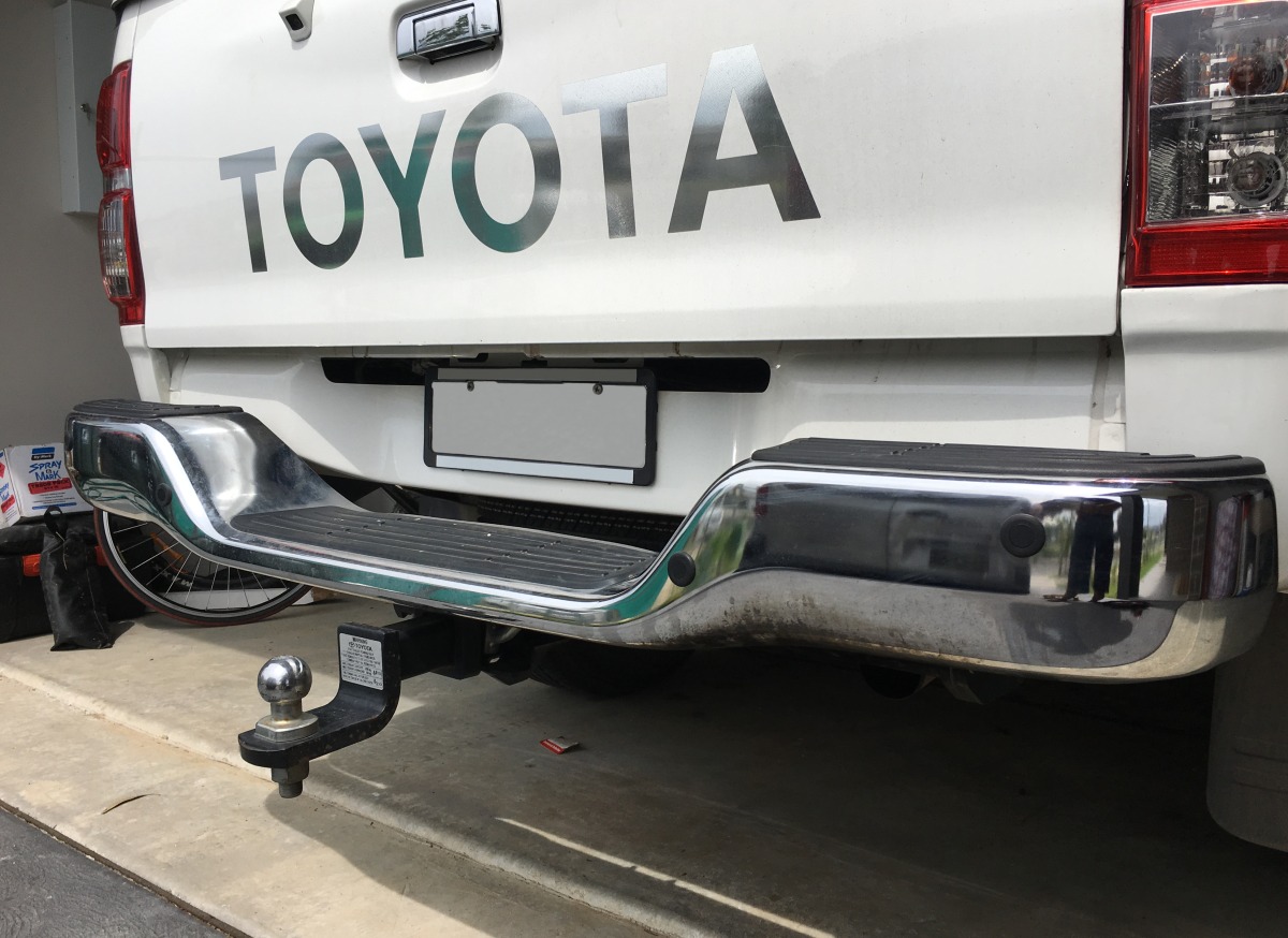 HiLux 2015 Reverse Parking Sensors Beeping Creative Installations