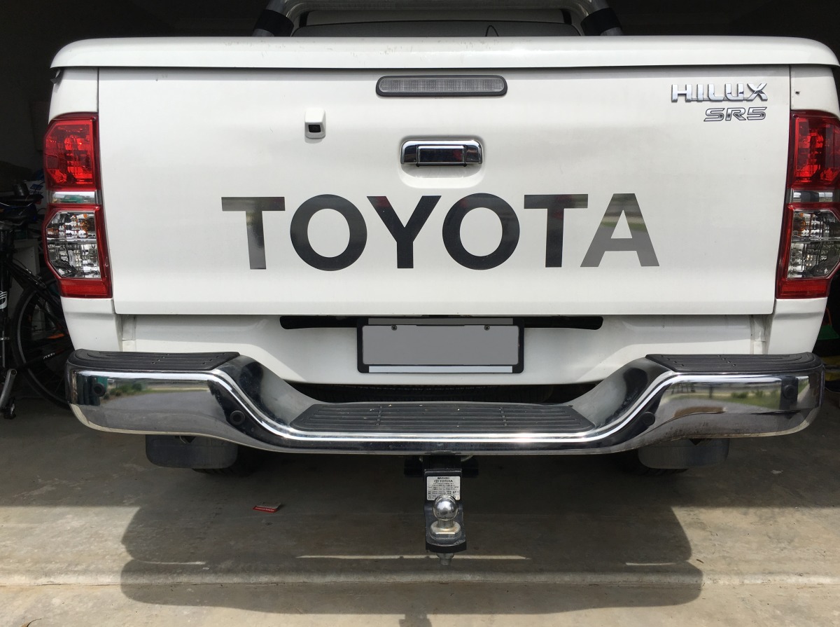 HiLux 2015 Reverse Parking Sensors Beeping Creative Installations