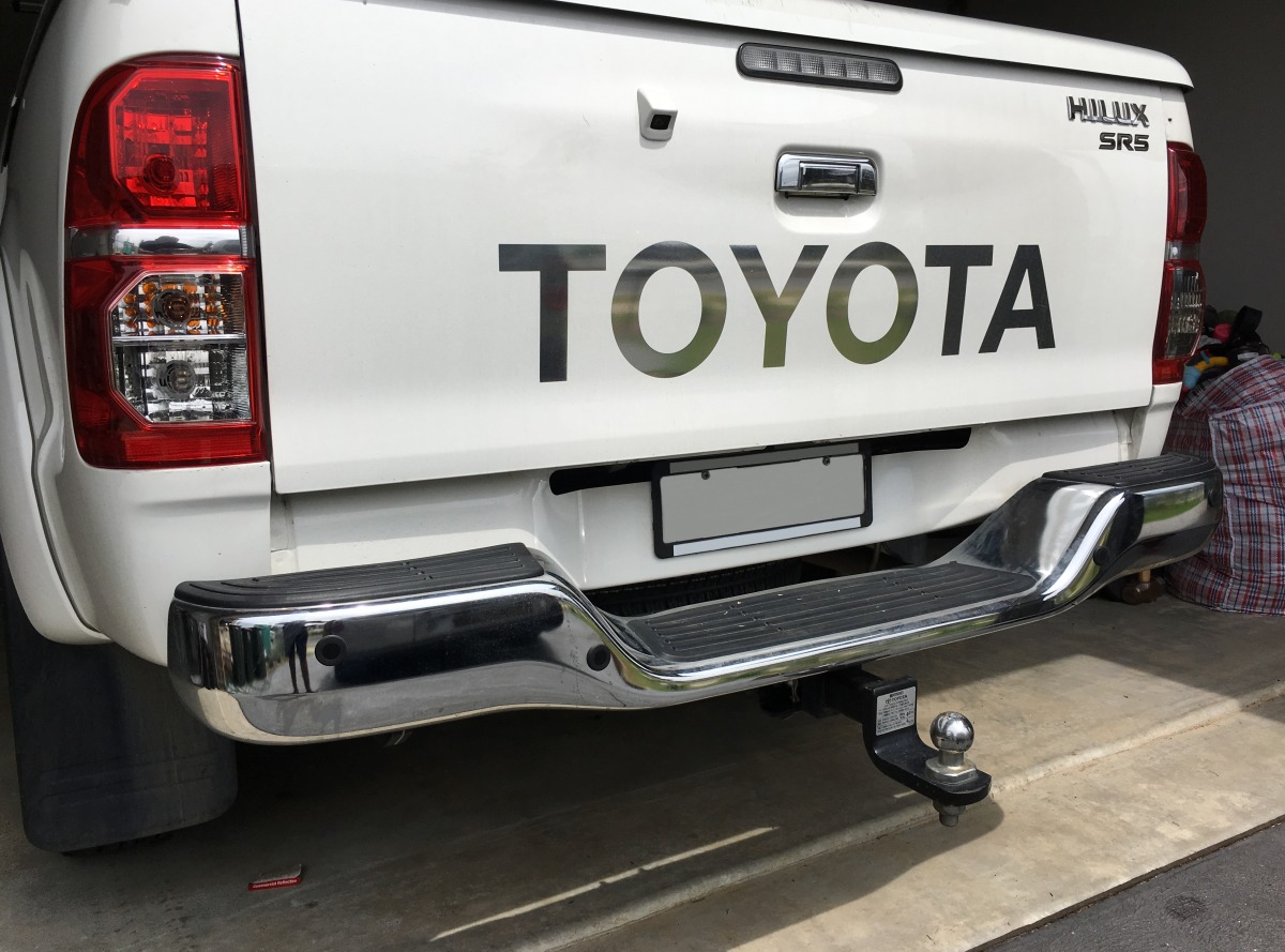 HiLux 2015 Reverse Parking Sensors Beeping Creative Installations