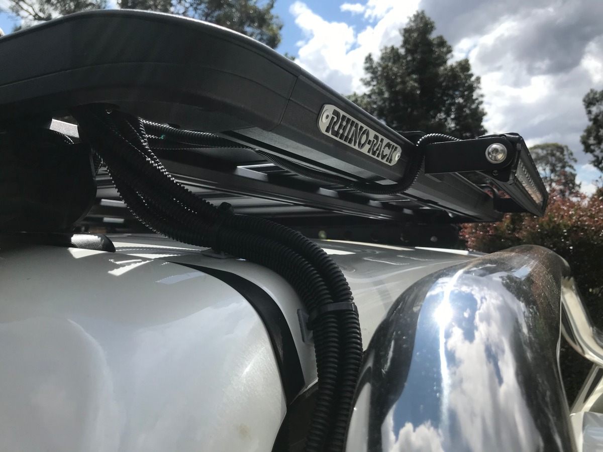 HiLux 2016 Adventure Kings 20" Slim Line LED Light Bars Creative Installations