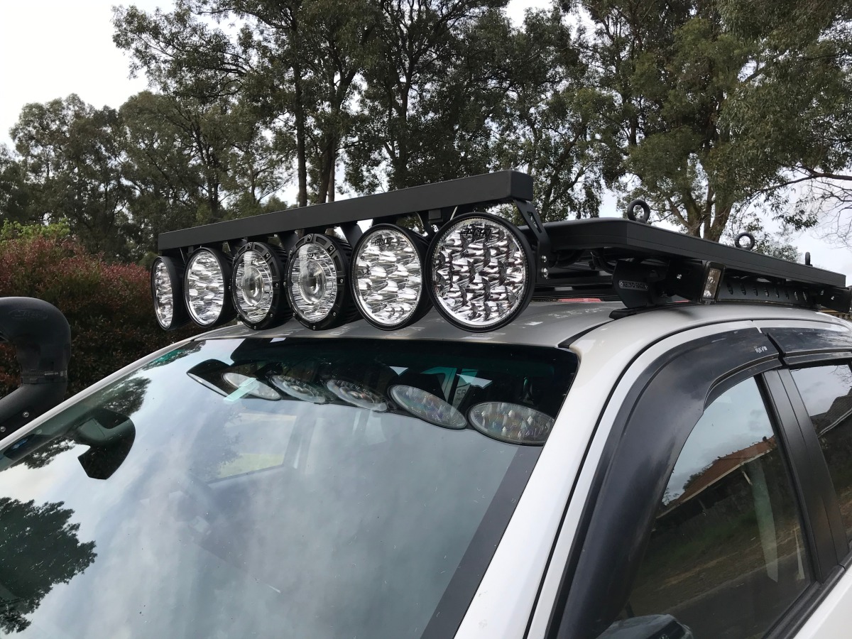 HiLux 2016 Adventure Kings 8.5'' Laser MKII Driving Lights Creative