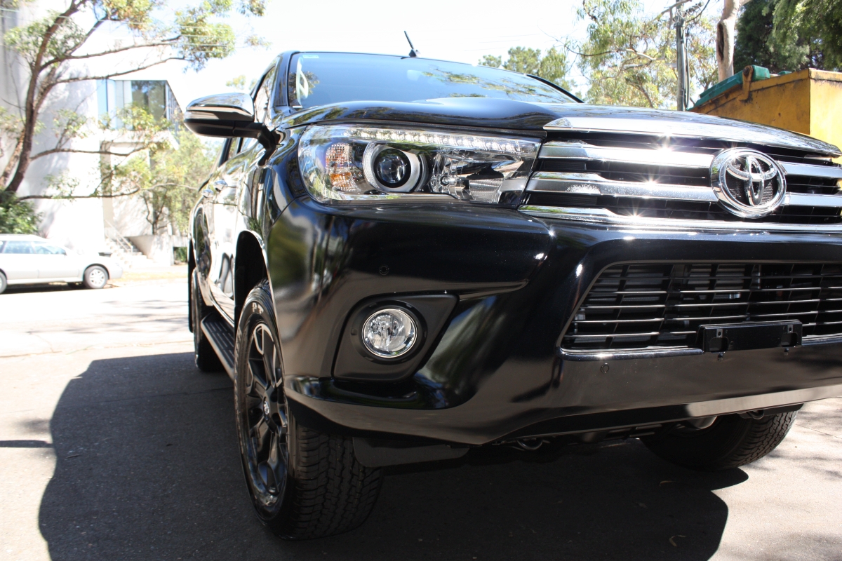 HiLux 2016 Front Parking Sensors Creative Installations