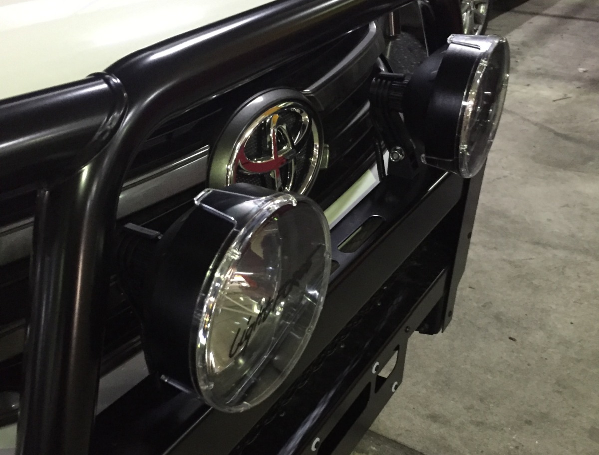 HiLux 2016 Lightforce 170 Striker Driving Lights Creative Installations