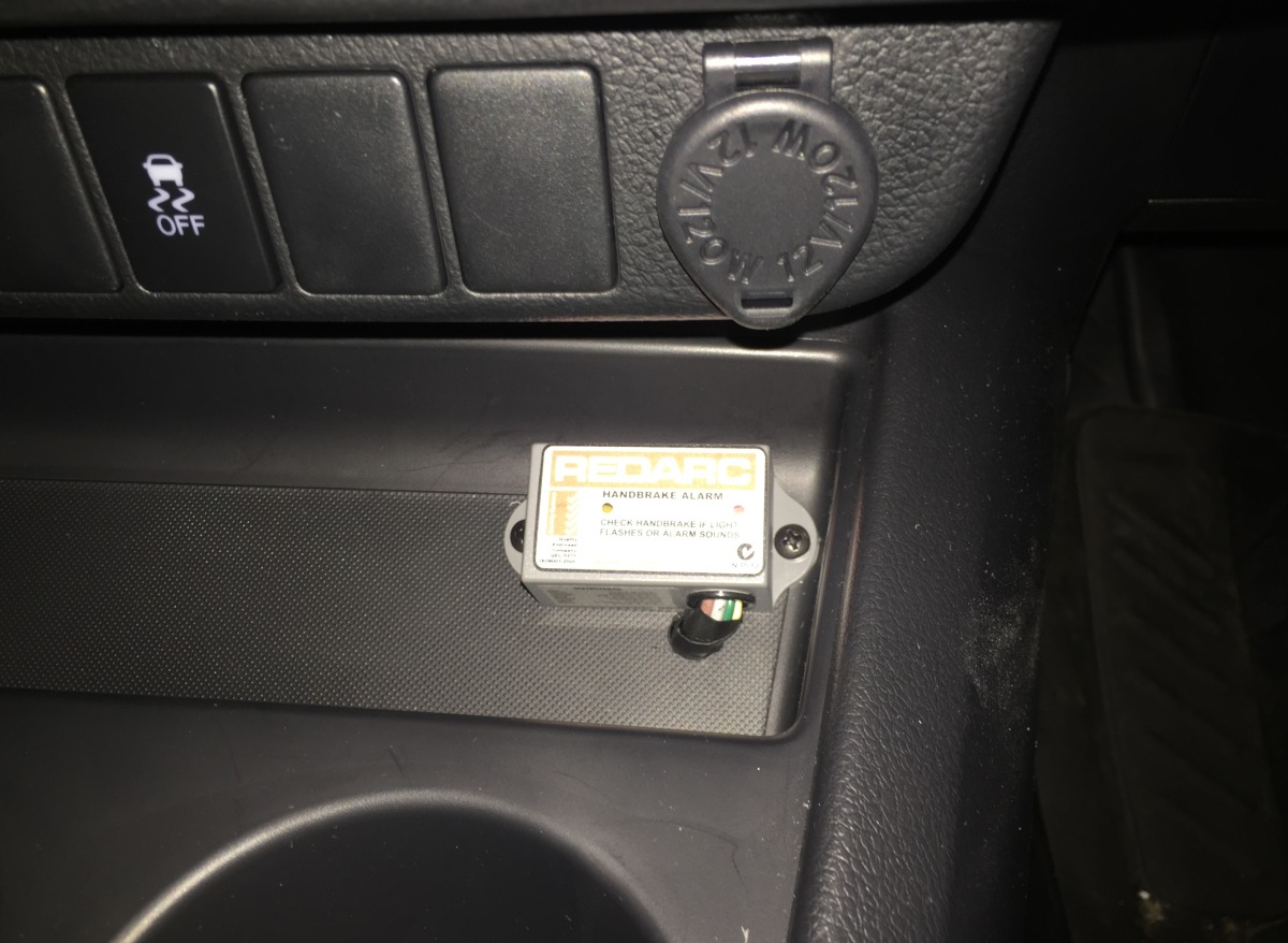 HiLux 2016 REDARC HBA1224 Handbrake Alarm Creative Installations