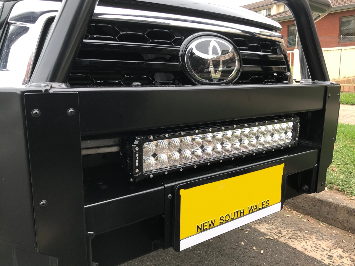 HiLux 2019 22" STEDI ST4K Double Row LED Light Bar Creative Installations